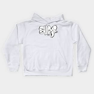 Super graffiti white Kids Hoodie